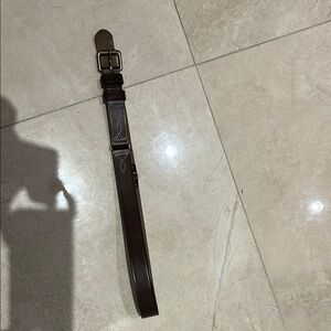 Banana Republic Brown Leather Belt with Buckle NWT size small